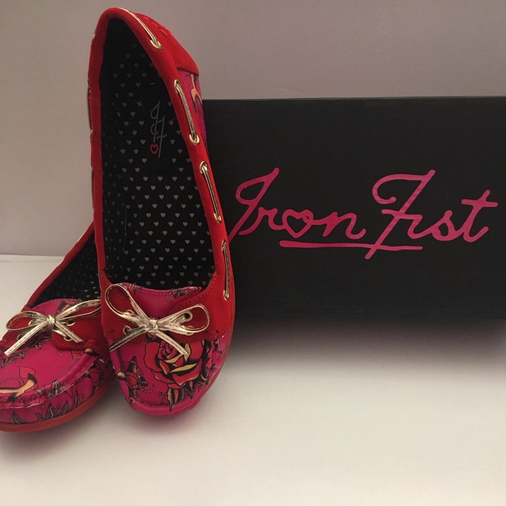 New Iron Fist Blossom Boat Shoe-size 6/7-$18